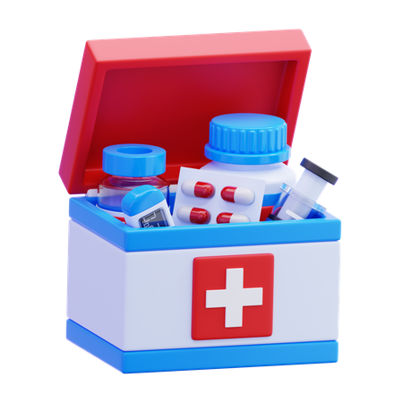 Medical Kit  3D Icon