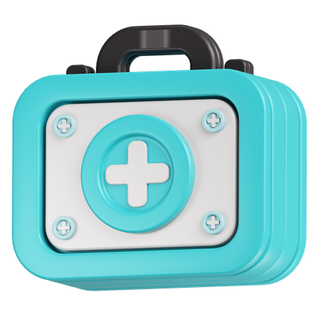 Medical Kit  3D Icon