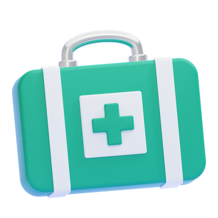 Medical Kit  3D Icon