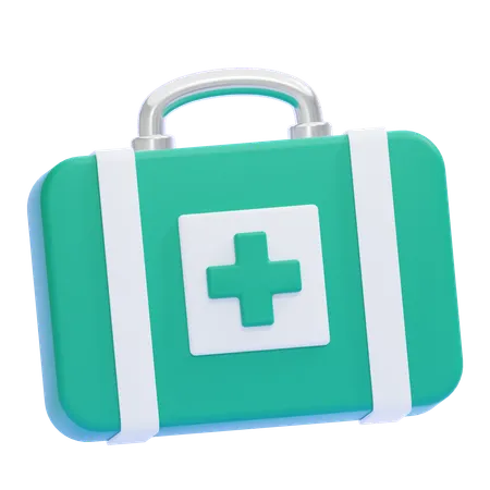 Medical Kit  3D Icon