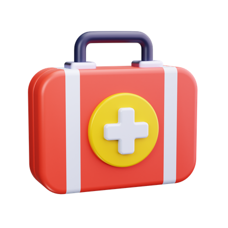 Medical Kit  3D Icon