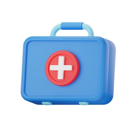 Medical Kit  3D Icon
