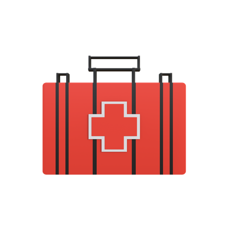 Medical Kit  3D Icon