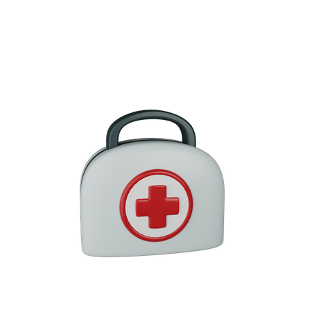 Medical Kit  3D Icon