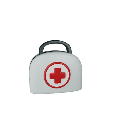 Medical Kit  3D Icon