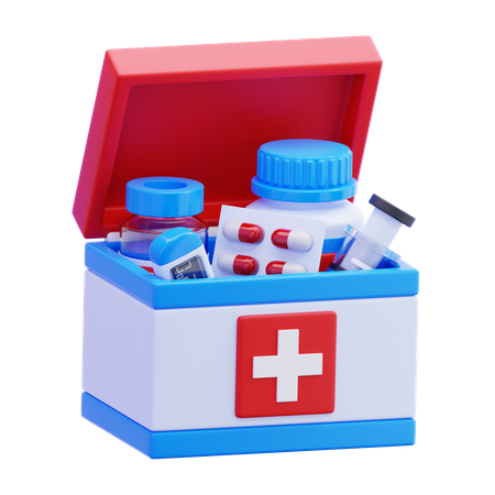 Medical Kit  3D Icon