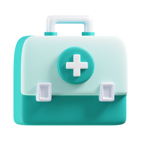 Medical Kit  3D Icon