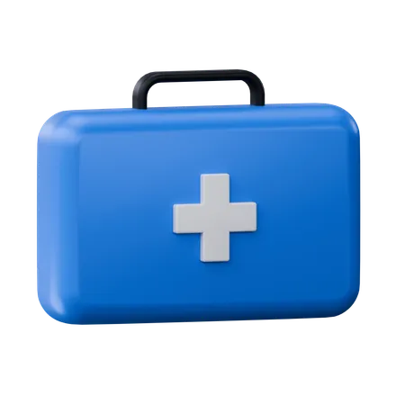 Medical Kit  3D Icon