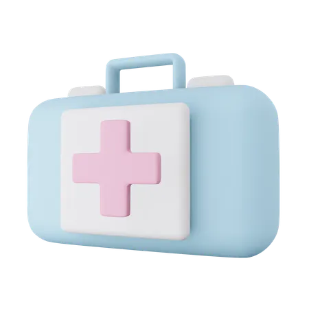 Medical Kit  3D Icon