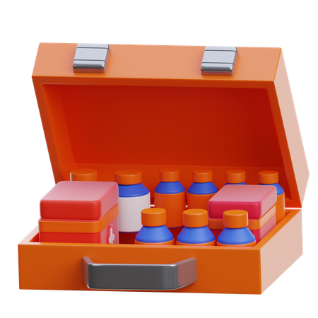 Medical Kit  3D Icon
