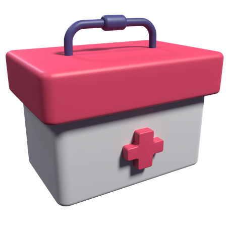 Medical Kit  3D Icon