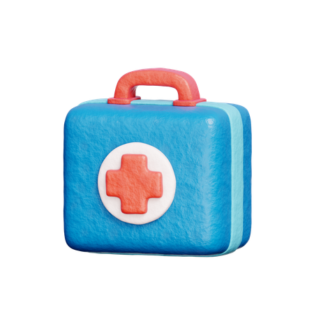 Medical Kit  3D Icon