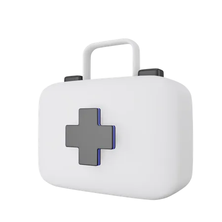 Medical Kit  3D Illustration