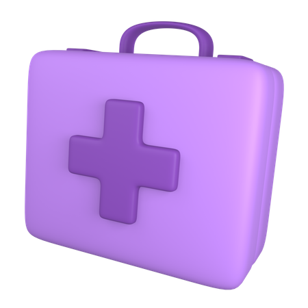 Medical Kit  3D Illustration