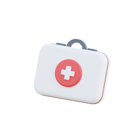 Medical Kit  3D Illustration