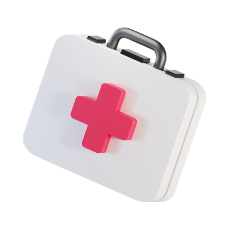 Medical Kit  3D Illustration