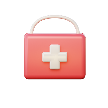 Medical Kit  3D Illustration