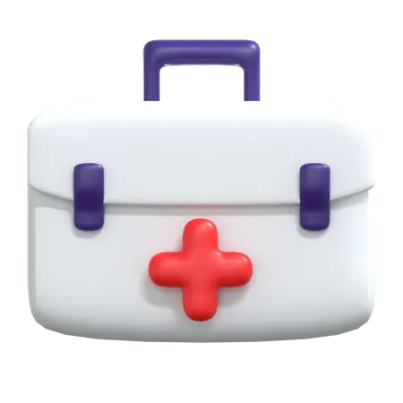 Medical Kit  3D Illustration