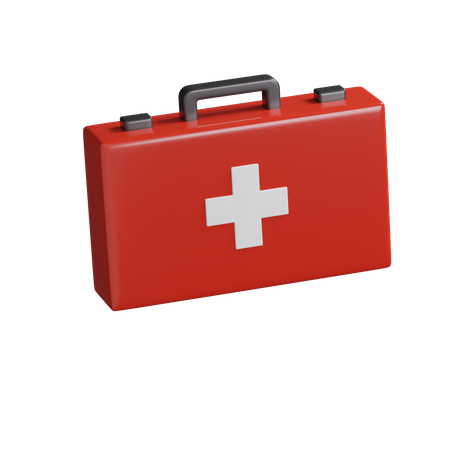 Medical Kit  3D Illustration