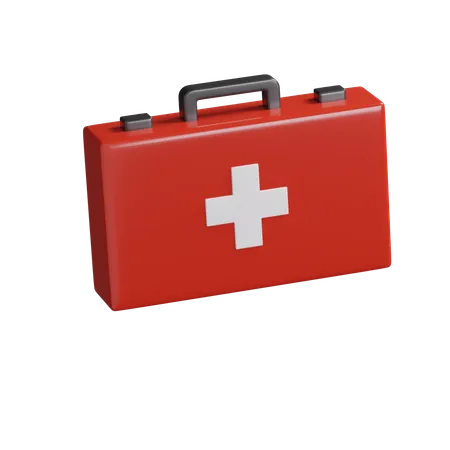 Medical Kit  3D Illustration