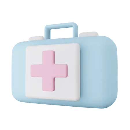 Medical Kit  3D Illustration