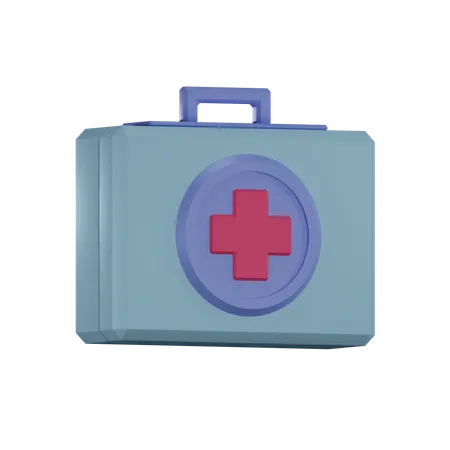 Medical Kit  3D Illustration