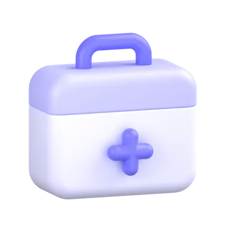 医療キット  3D Icon