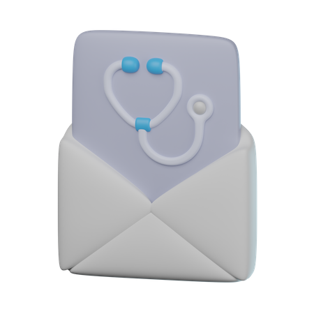 Medical Letter  3D Icon