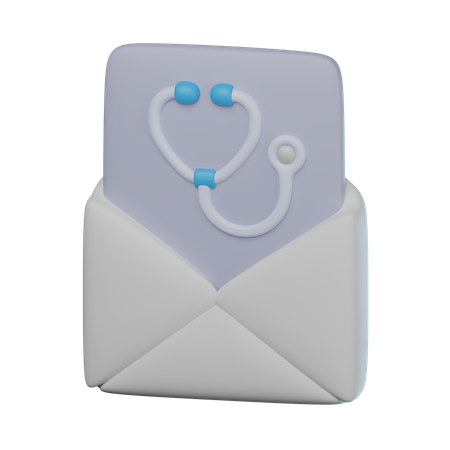 Medical Letter  3D Icon