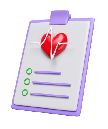 Medical List  3D Icon