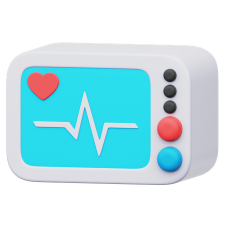 Medical machine  3D Icon