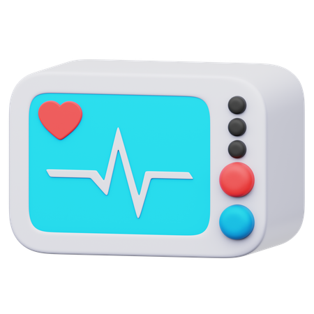 Medical machine  3D Icon