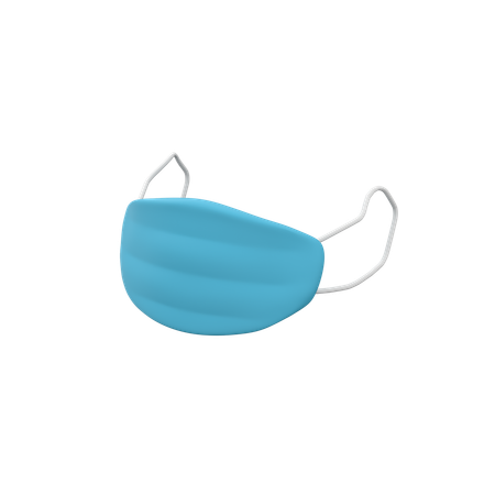 医療用マスク  3D Icon