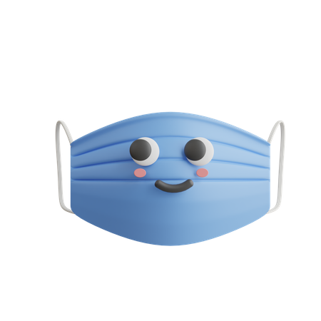 Medical Mask  3D Icon