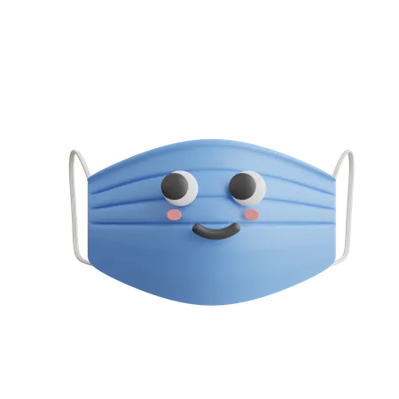 Medical Mask  3D Icon