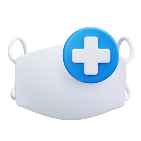 Medical Mask  3D Icon