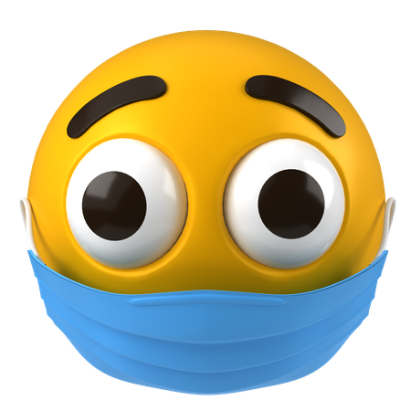 Medical Mask  3D Icon