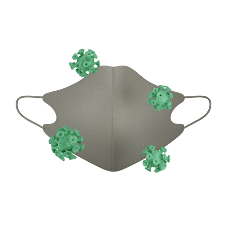 Medical Mask  3D Illustration