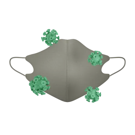 Medical Mask  3D Illustration