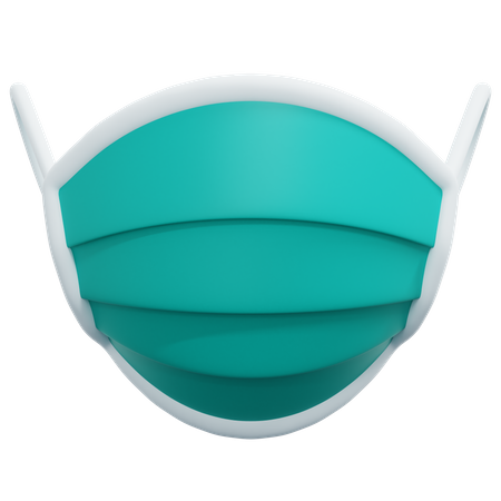 Medical Mask 3D Icon