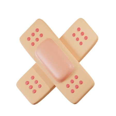 Medical Patch  3D Icon