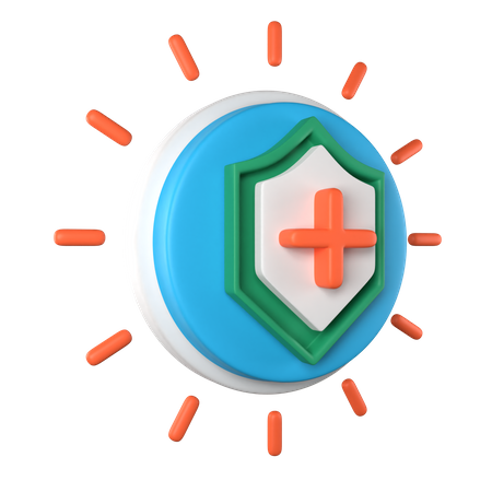 Medical Protection  3D Icon