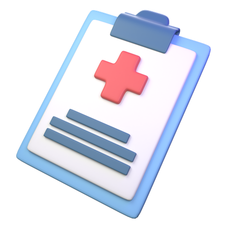 Medical Record  3D Icon