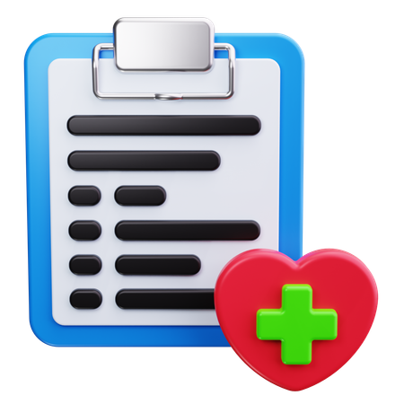 Medical Records  3D Icon