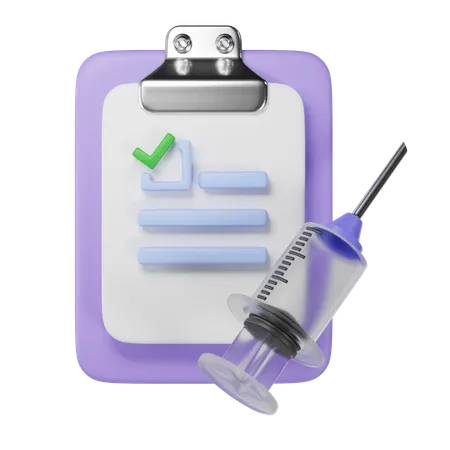 Medicine Icon For Checking And Monitoring 3D Icon