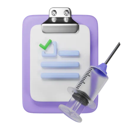 Medical Report  3D Icon