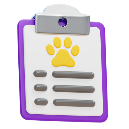 MEDICAL REPORT  3D Icon