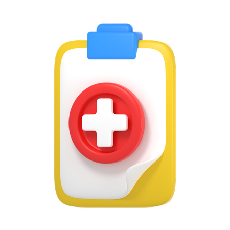 Medical Reports  3D Icon