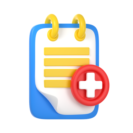 Medical Reports  3D Icon