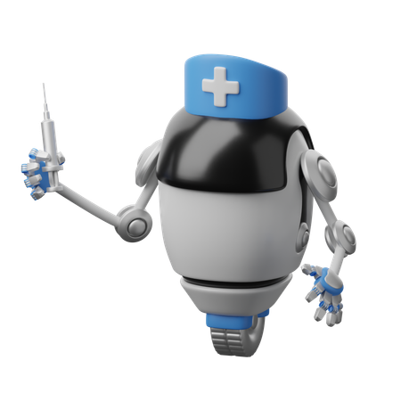 Medical Robot  3D Icon